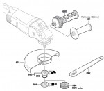 Bosch 3 601 H54 L00 Gws 24-230 H Angle Grinder 230 V / Eu Spare Parts